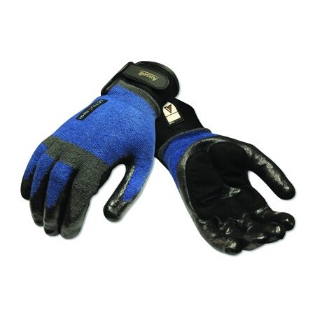 Ansell Cut Level A4 , Foam Nitrile , Palm Coated , XL ANS97-003XL